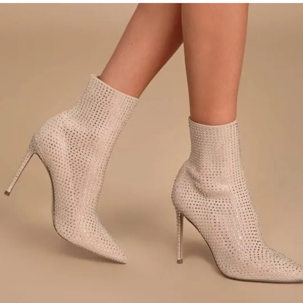 Steve Madden Tan Studded Women's Boots